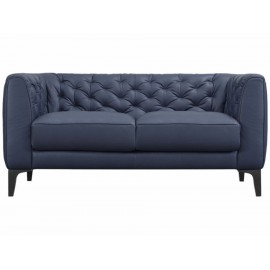 Love Seat Natuzzi Rodolfo azul - Envío Gratuito