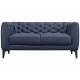 Love Seat Natuzzi Rodolfo azul - Envío Gratuito