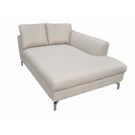 Chaise longe derecho Liz Weston beige - Envío Gratuito