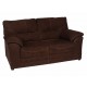 Love Seat Artaban Karely chocolate - Envío Gratuito