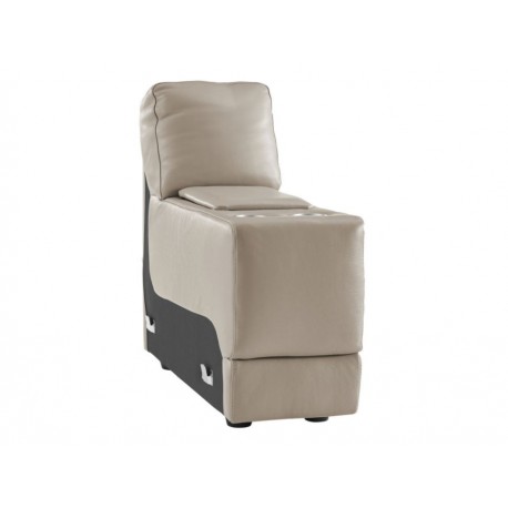 Consola Natuzzi Davide Contemporáneo taupe - Envío Gratuito