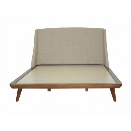 Cama Matrimonial Setohe Ambrogio beige - Envío Gratuito