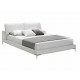 Cama king size Kuka Carmine blanca - Envío Gratuito