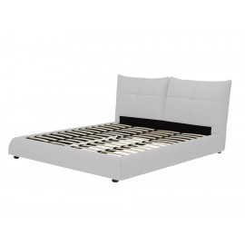 Cama queen size Kuka blanca - Envío Gratuito