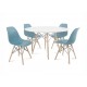 Silla Copacabana Wood Trendy aqua - Envío Gratuito