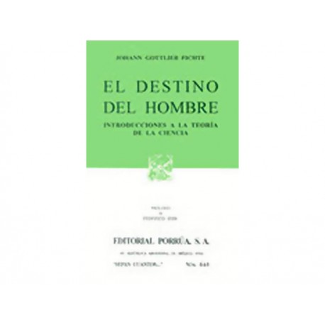 El Destino Del Hombre - Envío Gratuito