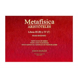 Metafísica Aristóteles Tomo Segundo - Envío Gratuito