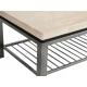 Mesa de centro Ekh Furniture Roca beige - Envío Gratuito