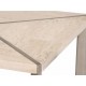 Mesa rectangular Ekh Furniture Pietra beige - Envío Gratuito