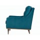 Sillón Boal Elko Contemporáneo verde esmeralda - Envío Gratuito