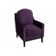 Sillón Dimex Azenty morado uva - Envío Gratuito