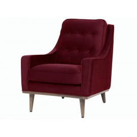 Sillón Boal Elko Contemporáneo vino - Envío Gratuito