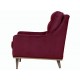 Sillón Boal Elko Contemporáneo vino - Envío Gratuito