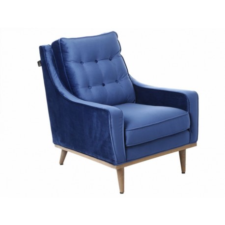 Sillón Boal Elko Contemporáneo azul - Envío Gratuito