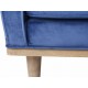 Sillón Boal Elko Contemporáneo azul - Envío Gratuito