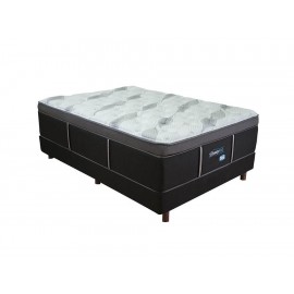 Box queen size Simmons Jagger negro - Envío Gratuito