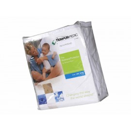 Protector para colchón individual Tempur ZZ1414002 blanco - Envío Gratuito