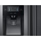 Refrigerador Samsung 25 pies cúbicos negro RS25J5008SG EM - Envío Gratuito