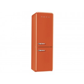 Smeg FAB32UORRN Refrigerador 11 Pies Cúbicos Naranja Brillante - Envío Gratuito