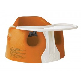 Silla booster con charola Bumbo naranja - Envío Gratuito