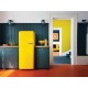 Refrigerador Smeg 9 pies cúbicos amarillo FAB28UYWL1 - Envío Gratuito