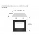 Horno de gas Mabe 60 centímetros acero HM6020LWAI1 - Envío Gratuito