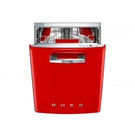 Smeg STFABURD Lavavajillas 13 Servicios Rojo - Envío Gratuito