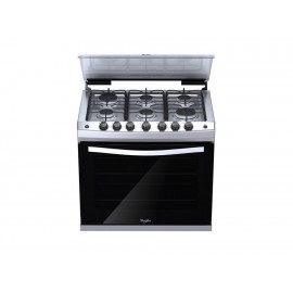 Estufa Whirlpool 30 pulgadas Plata WE5845D - Envío Gratuito