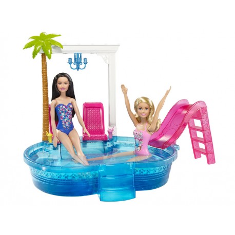 Set de juego Barbie Piscina Glam - Envío Gratuito