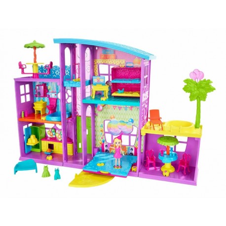 Mega casa de sorpresas Polly Pocket Poppin' Party Pad - Envío Gratuito