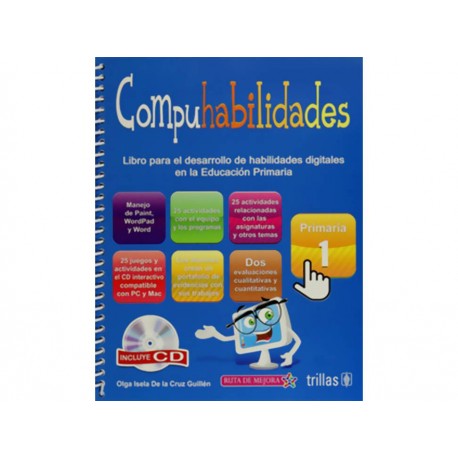 Compuhabilidades 1 C/Cd Primaria - Envío Gratuito