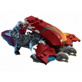 Figura de Acción y Vehículo Mega Bloks Halo Banished Ghost - Envío Gratuito