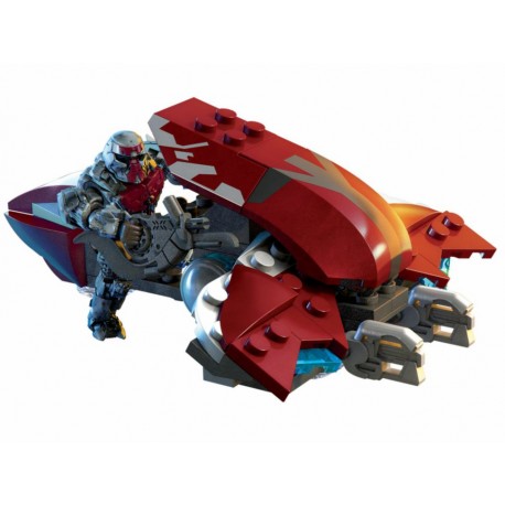 Figura de Acción y Vehículo Mega Bloks Halo Banished Ghost - Envío Gratuito