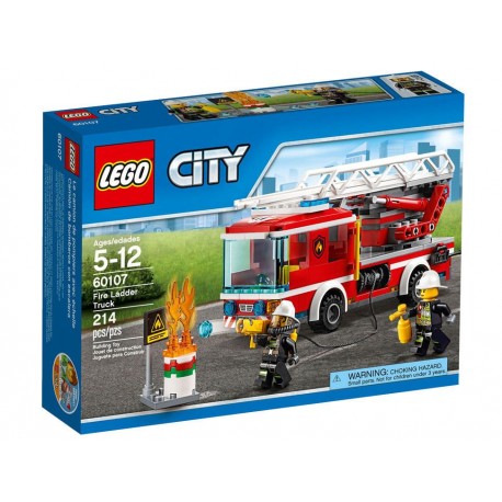 Lego Camión de Bomberos con Escalera - Envío Gratuito