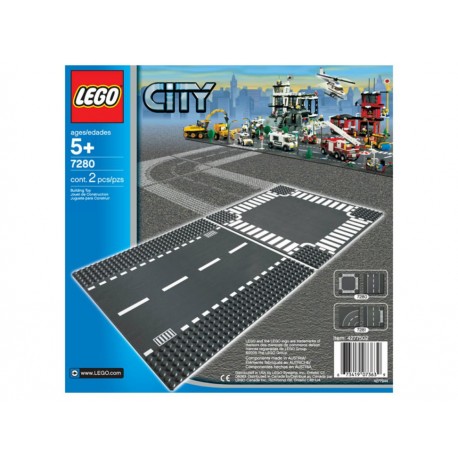 Straight & Crossroad Lego City supplementary - Envío Gratuito