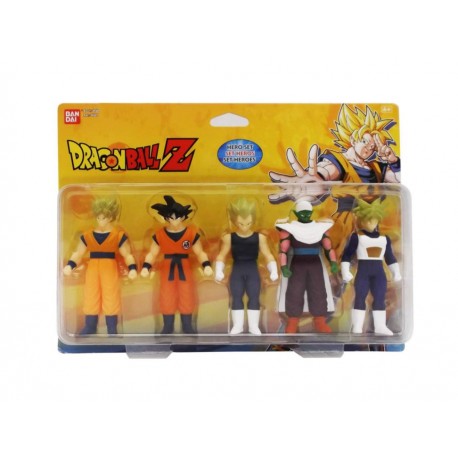 Bandai Drangon Ball Z Set de Figuras Suaves - Envío Gratuito