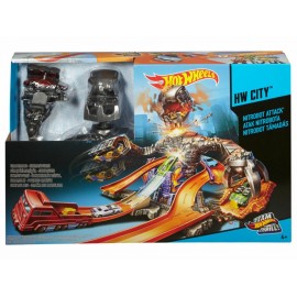 Pista Hot Wheels Megarrobot Destructor - Envío Gratuito