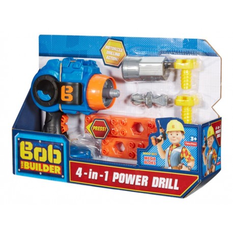 Fisher Price Bob el Constructor Taladro Intercambiable - Envío Gratuito