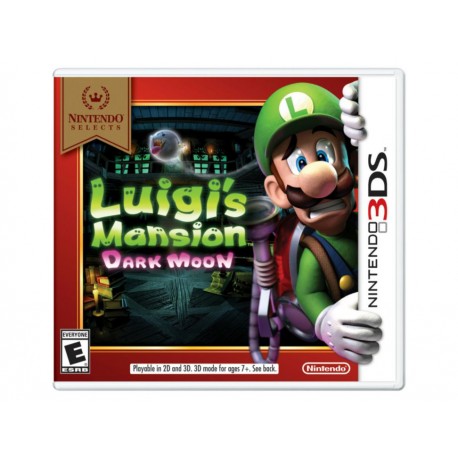 3DS Nintendo Selects Luigi s Mansion Dark Moon - Envío Gratuito