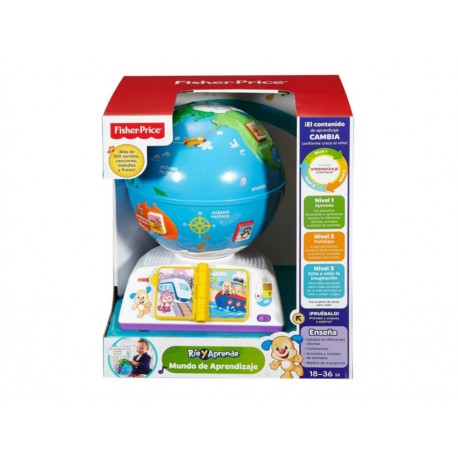 Fisher Price F-P Ríe Aprende Mundo de Aprendizaje - Envío Gratuito