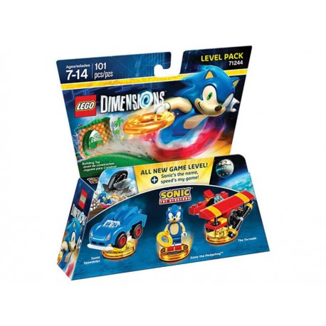 Lego Dimensions Level Pack Sonic - Envío Gratuito