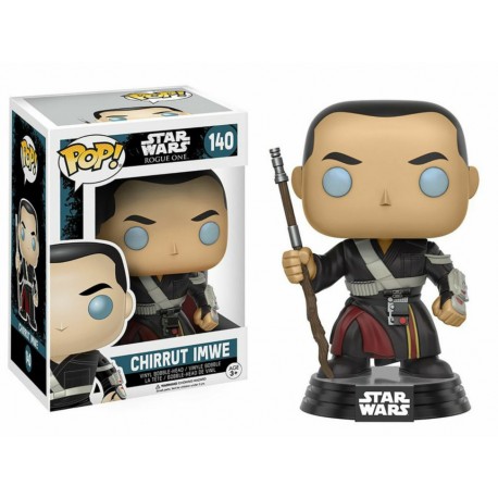 Funko Pop Star Wars Figura de Chirrut Imwe - Envío Gratuito