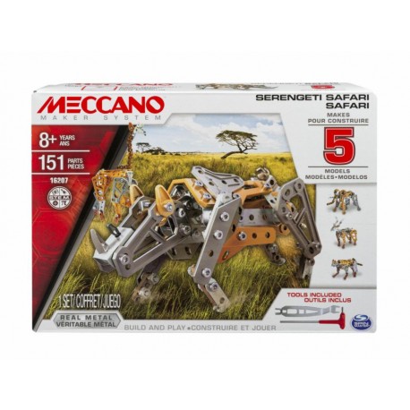 Safari Spin Master Meccano 5 Modelos - Envío Gratuito