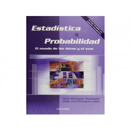 Estadística y Probabilidad con CD - Envío Gratuito