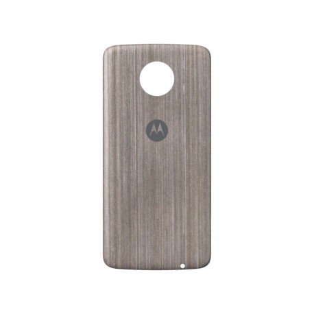 Moto Mods Mica Style Shell Silver Oak - Envío Gratuito