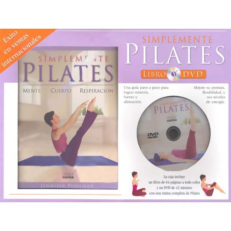 Simplemente Pilates Libro y Dvd - Envío Gratuito