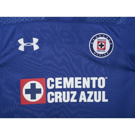 Jersey Under Armour Cruz Azul FC Réplica Local para niño - Envío Gratuito