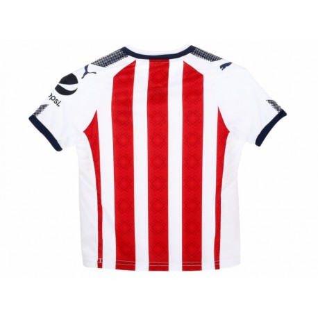 Jersey Puma Chivas de Guadalajara Réplica Local para niño - Envío Gratuito