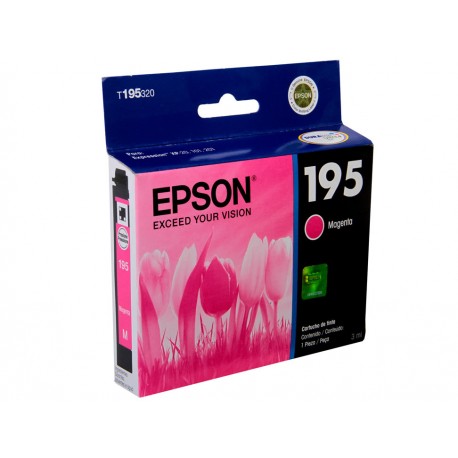 Epson Cartucho T195 Magenta - Envío Gratuito