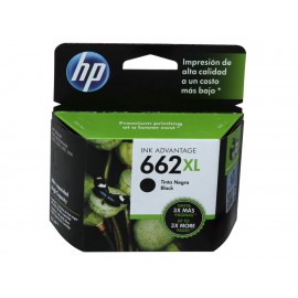 Cartucho HP Tinta 662XL Negro - Envío Gratuito